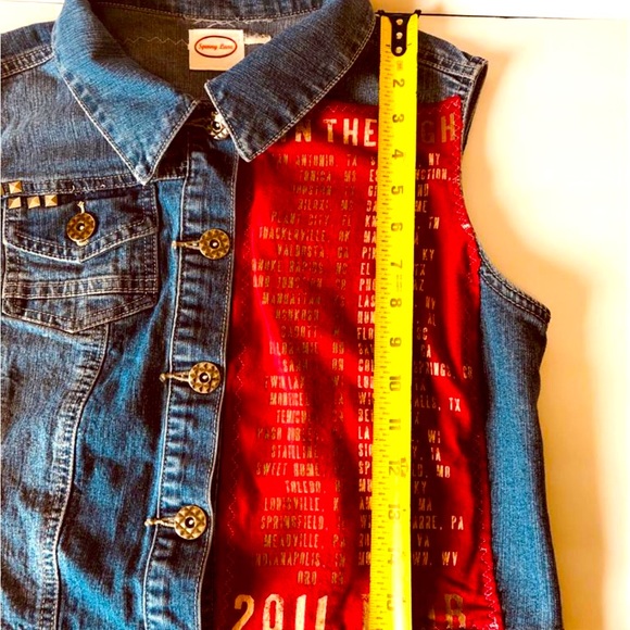 Lady A Country Music  Tour 2011 denim Vest Small - Picture 10 of 10